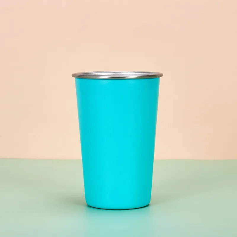 16oz Stainless Steel Pint Cups 2