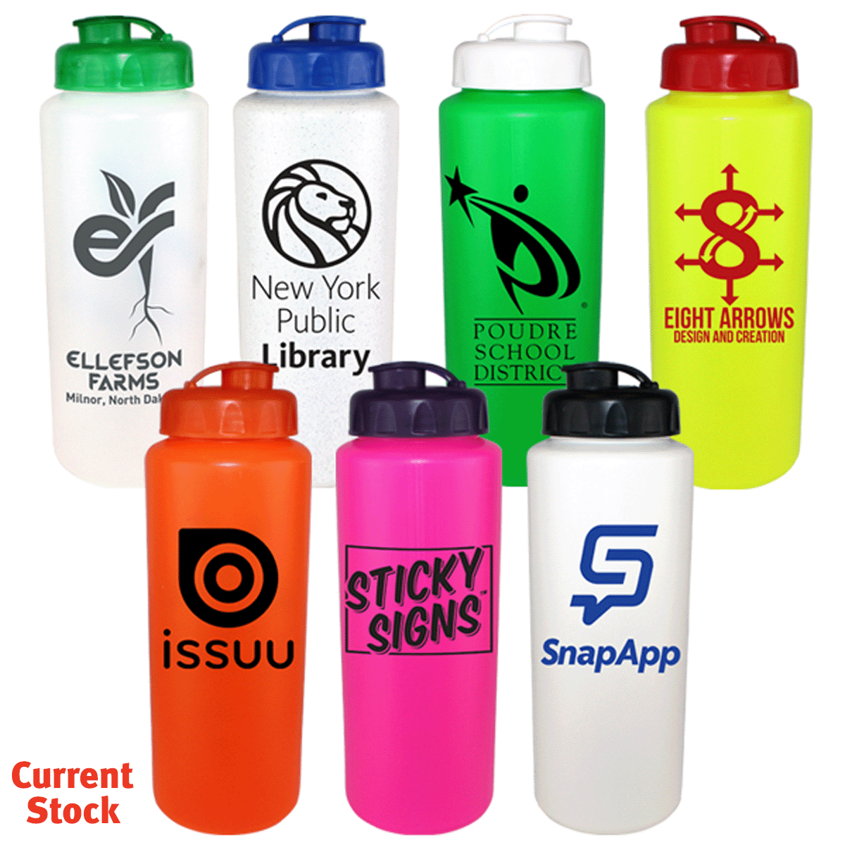 32 oz. Sports Bottle with Flip Top Cap 13