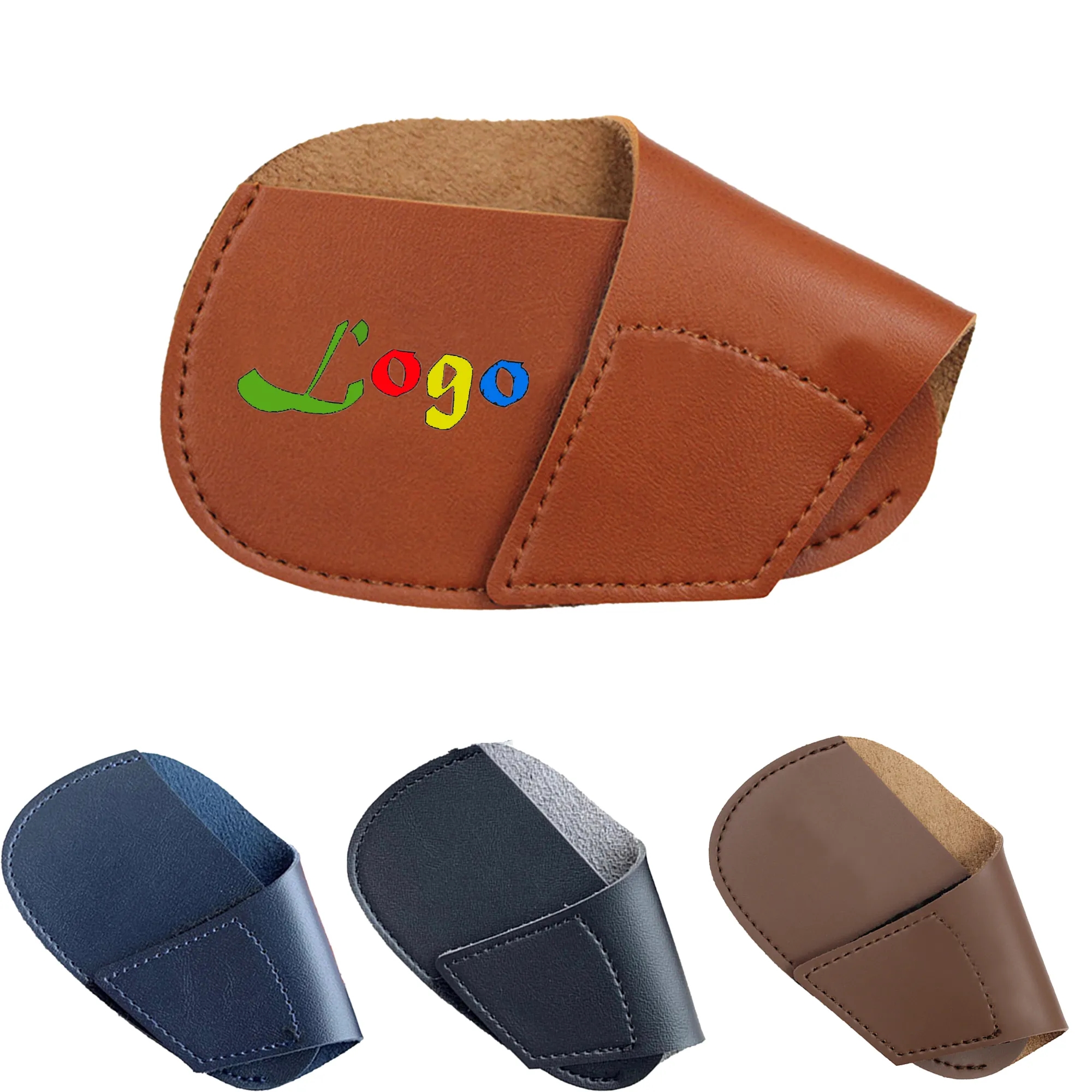 4.3" x 2.8" PU Leather  Golf Iron Head Cover. 1