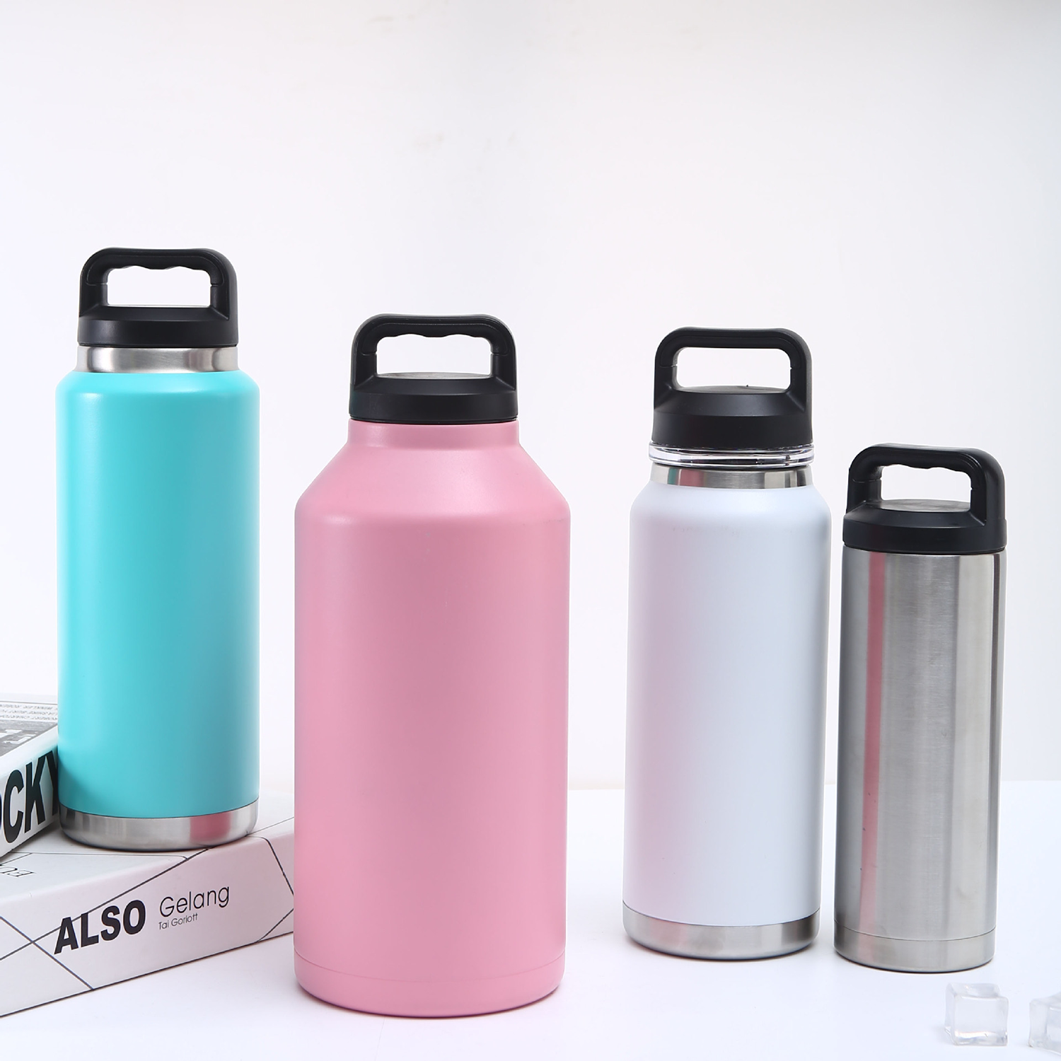 26oz Double-Layer Vacuum Insulated Stainless Steel Bottle, custom water bottle with logo imprint 3