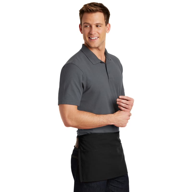 Port Authority Waist Apron With Pockets. 17