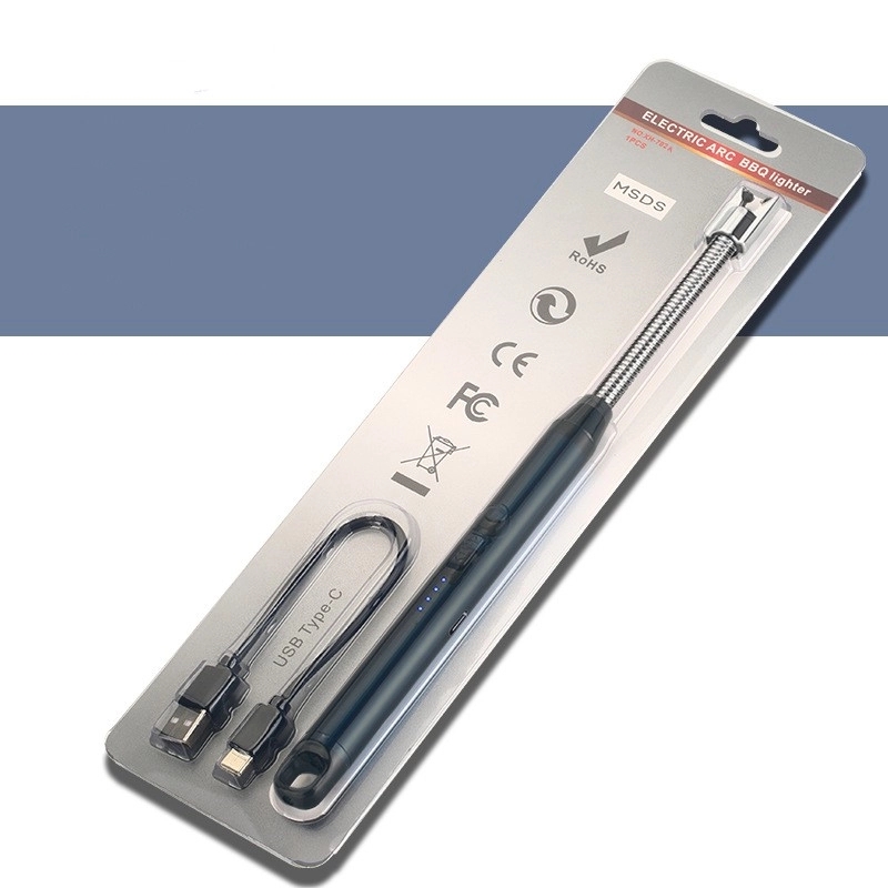 Type C Windproof Rechargeable Usb Electronic Lighter 7