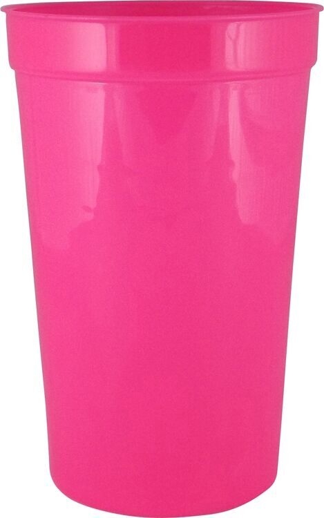22 oz. Smooth Wall Plastic Stadium Cup 30