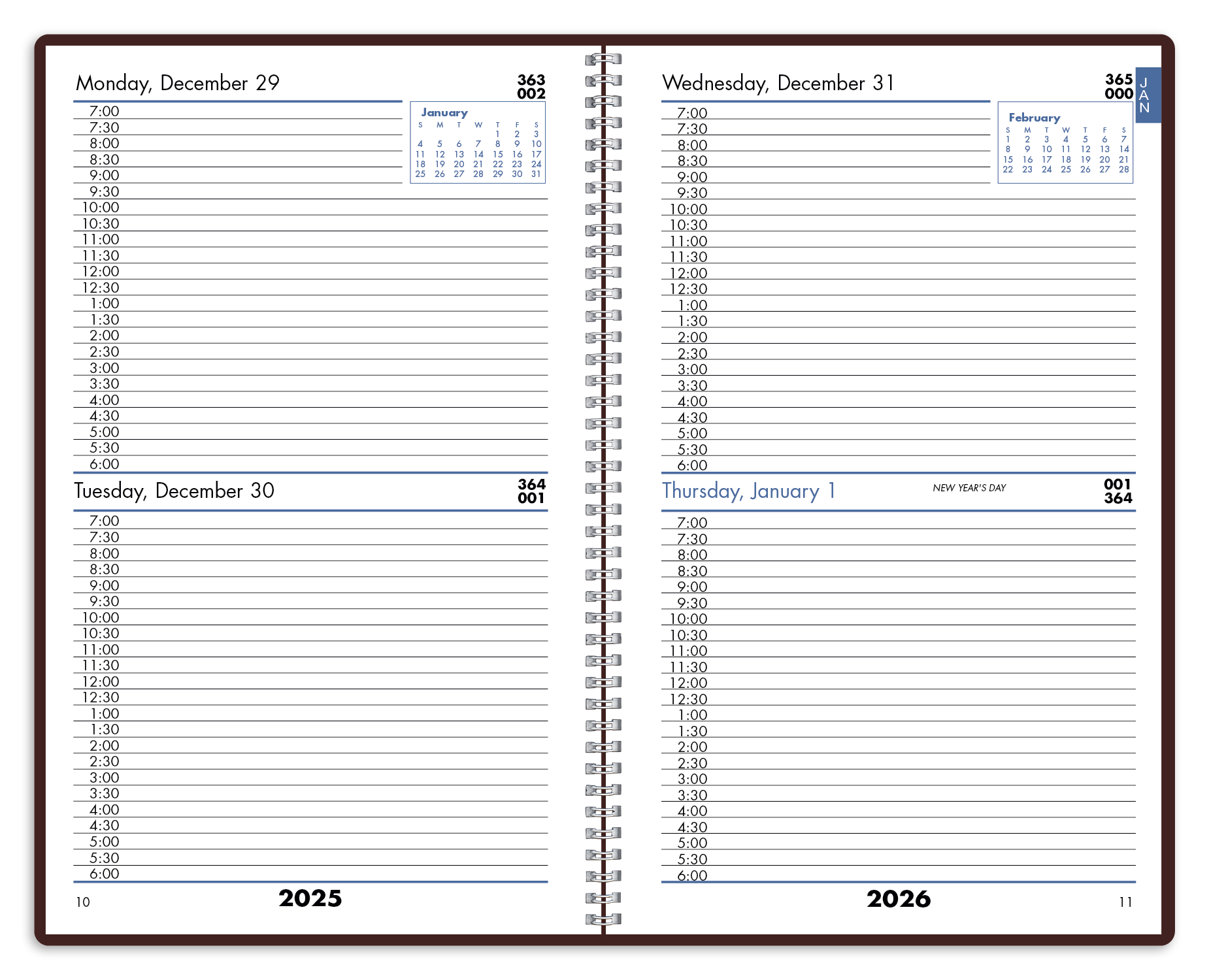 Triumph® Calendars Classic Time Manager 5