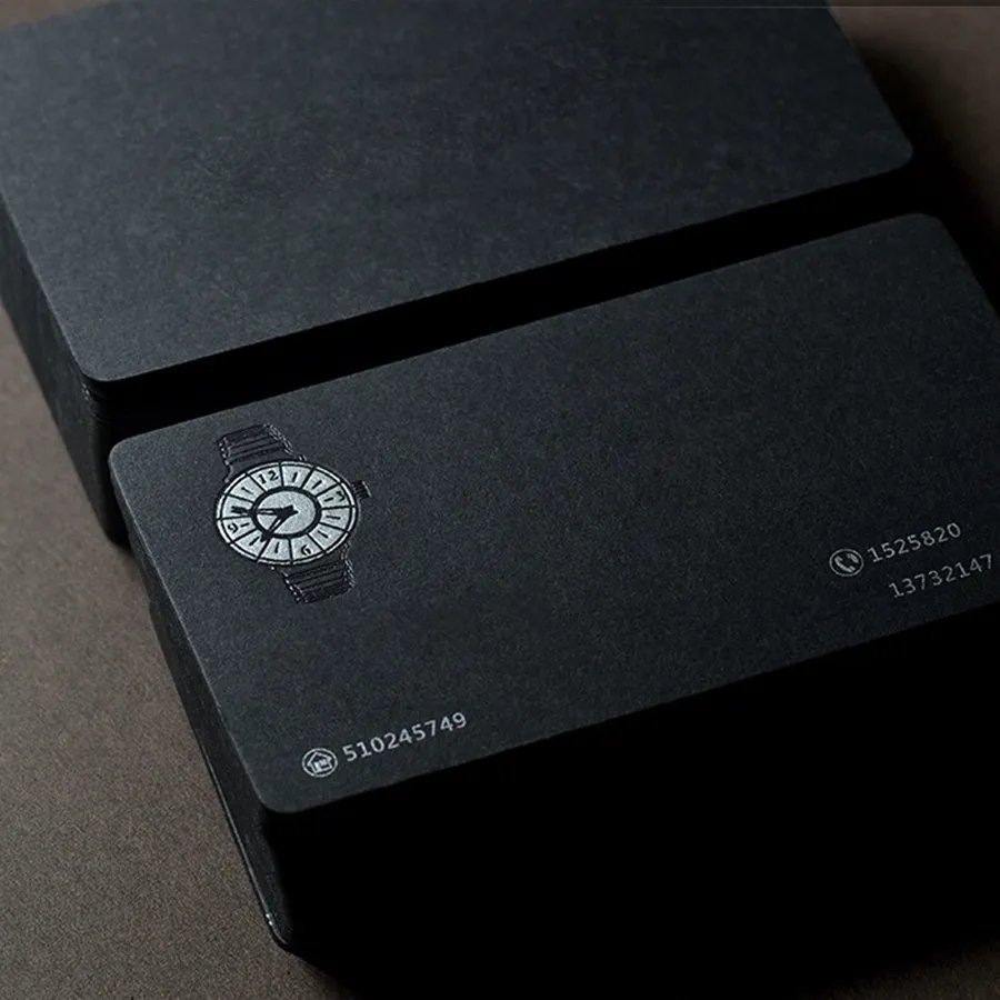 Rounded Rectangular Corner Business Card 3