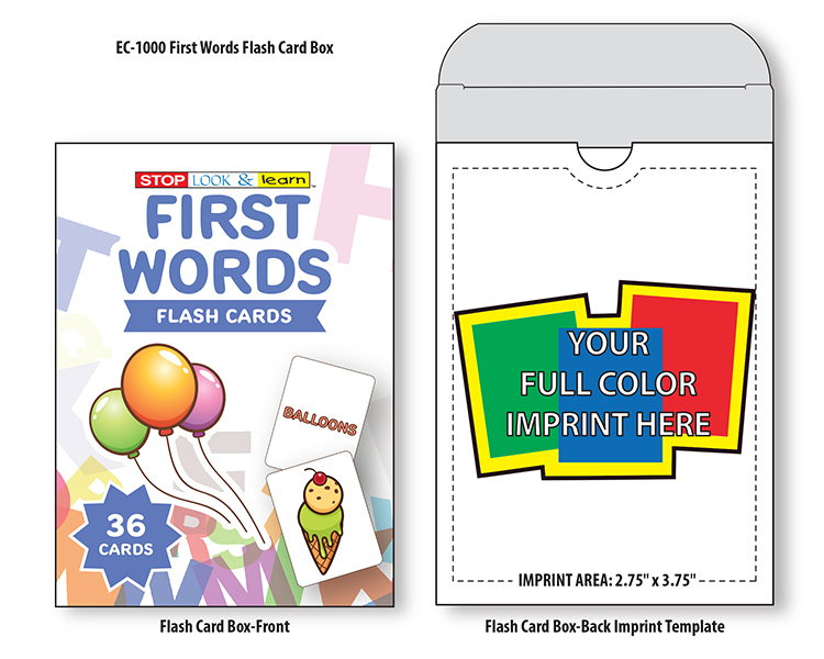 FLASH CARDS - First Words 6