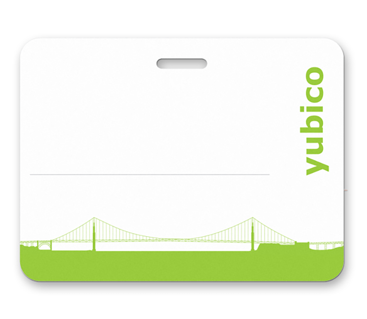 The Atlas full color name badge 3"x 4" 7