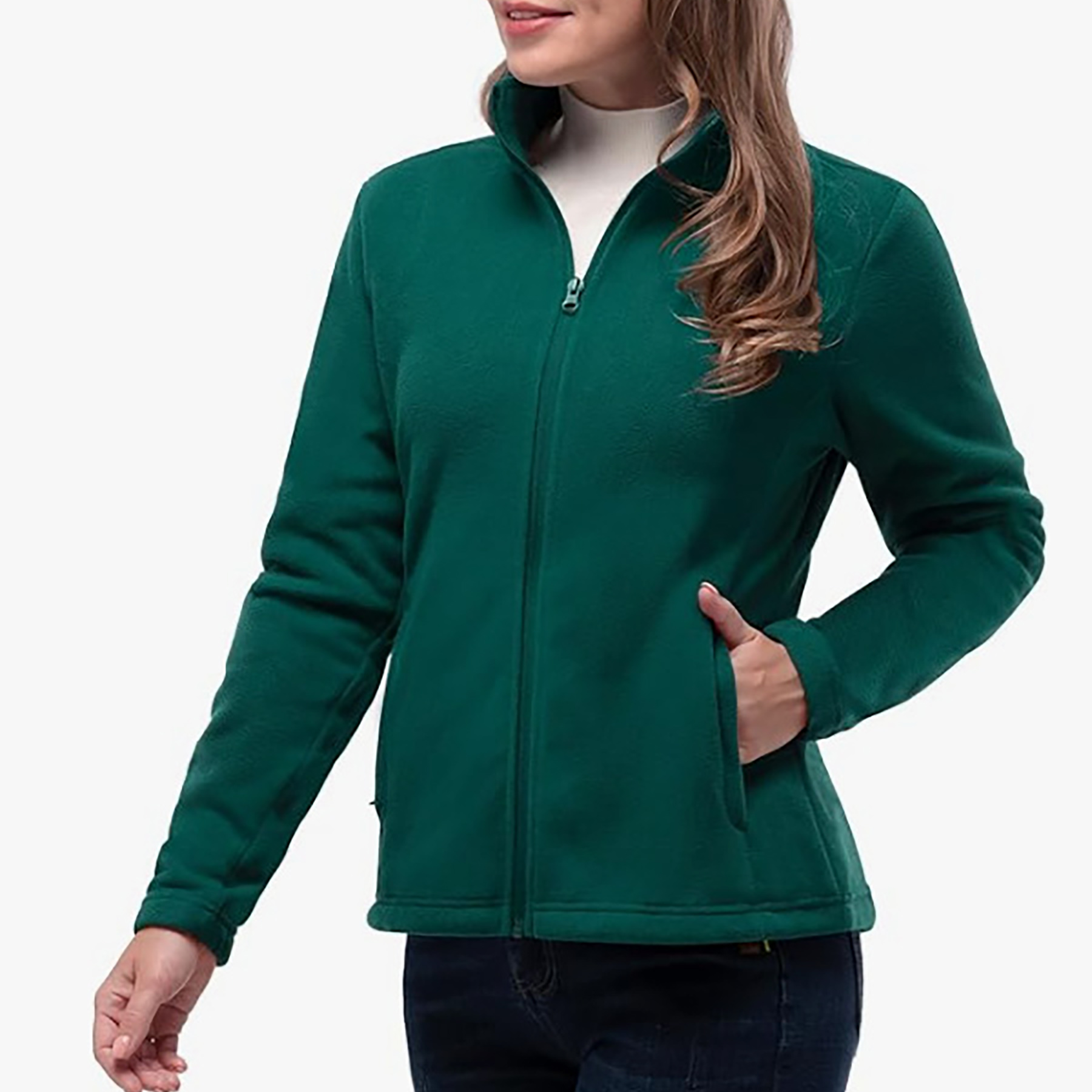 Zip Up Fleece Jacket 4