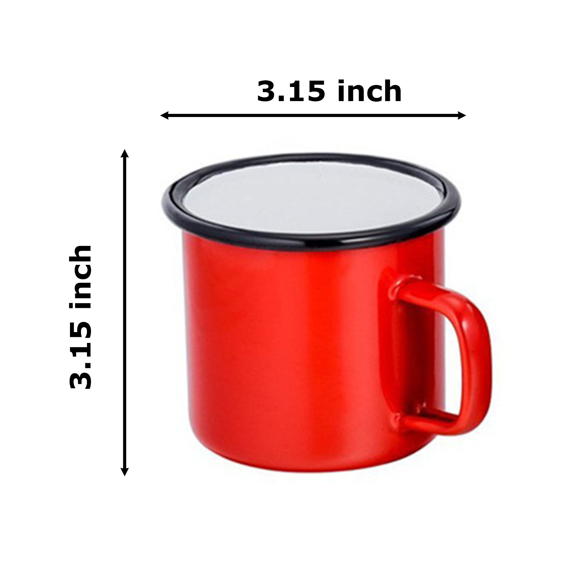 High Temperature Resistant Thickened Enamel Cup 1