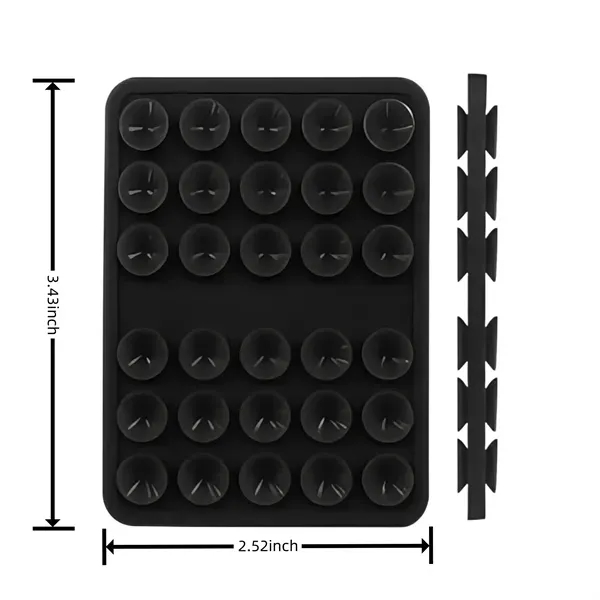 Silicone Suction Cup Phone Holder with Double-Sided 2