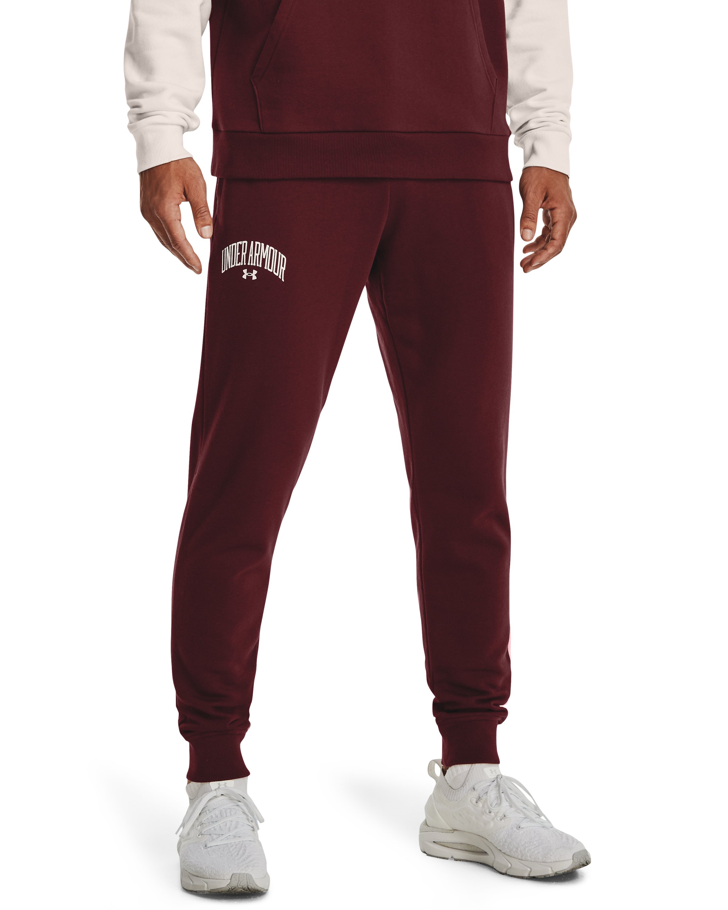 UA Rival Fleece Wordmark Men's Joggers 6