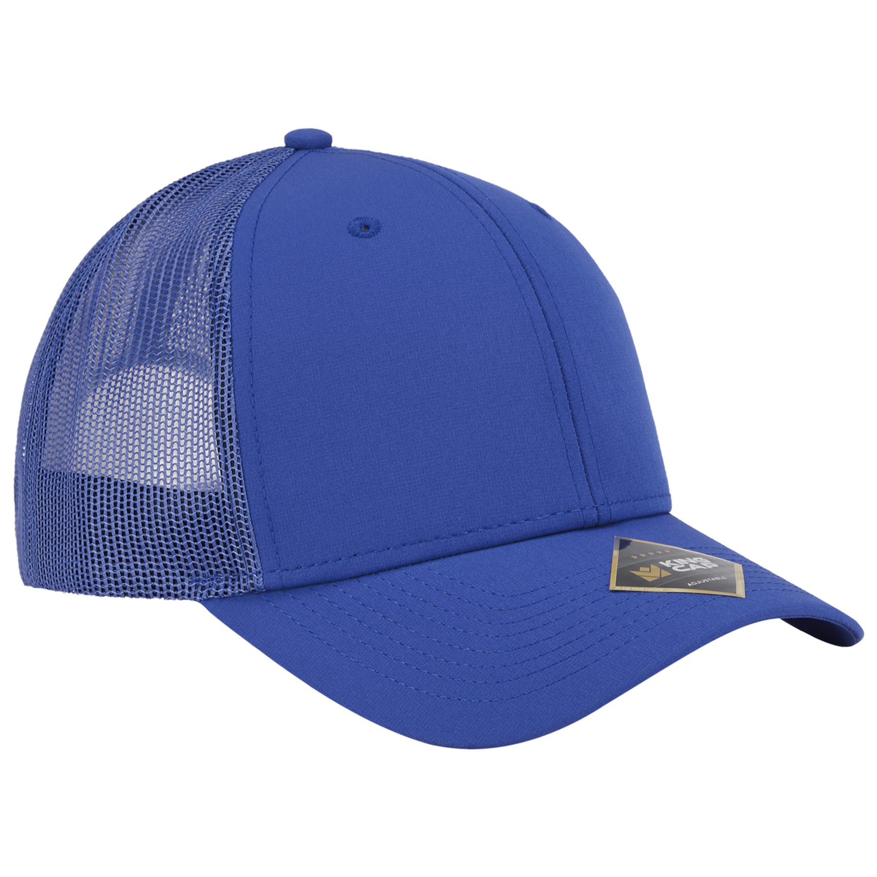 Crest 6-Panel Trucker Cap - Sustainable Fabric 18