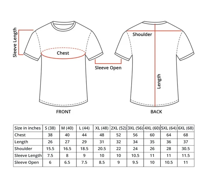 Custom Printed T-Shirt - Crew Neck 5