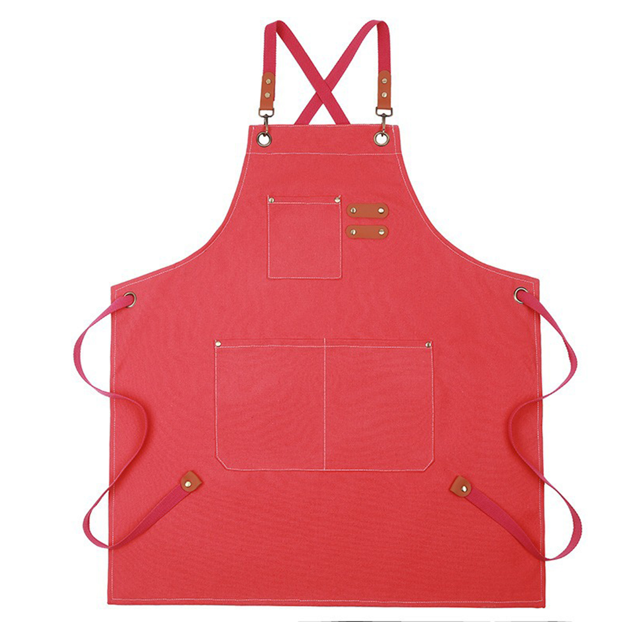 Canvas Cross Back Chef Apron 10