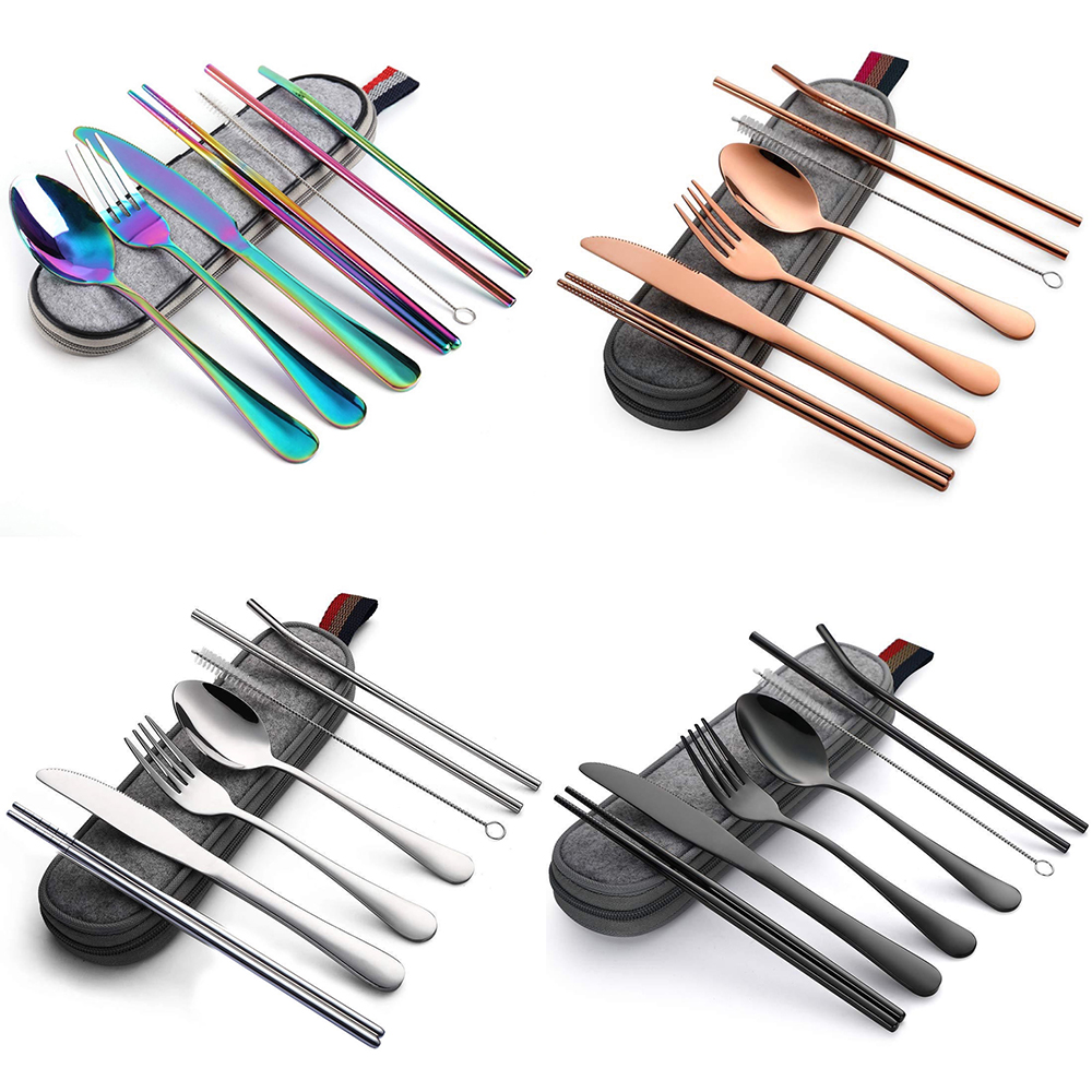 StainlessSteel Cutlery SetIn Pouch 7