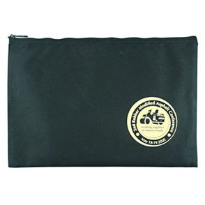 10 Oz. Colored Canvas Zippered Portfolio 7