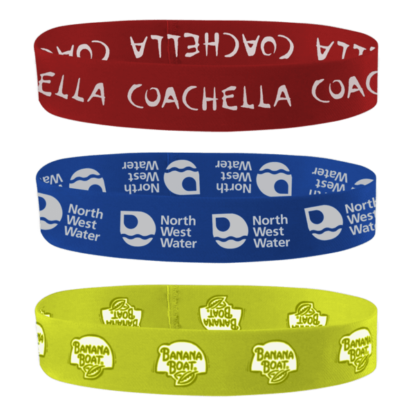 1" Dye-Sublimated Stretchy Elastic Headband 5