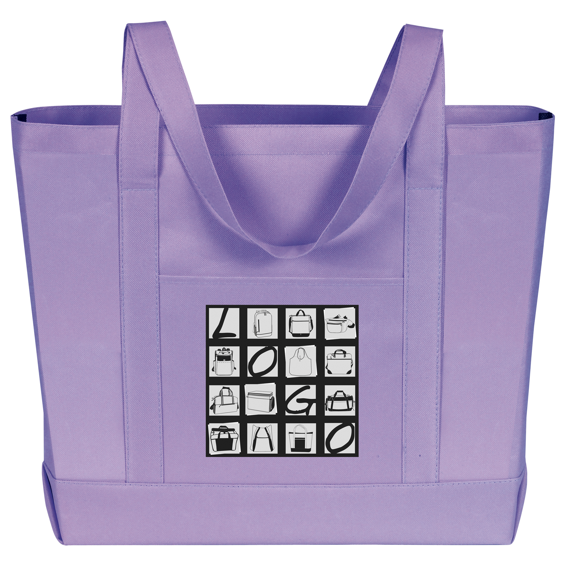 Solid Color Boat Tote Bag 4