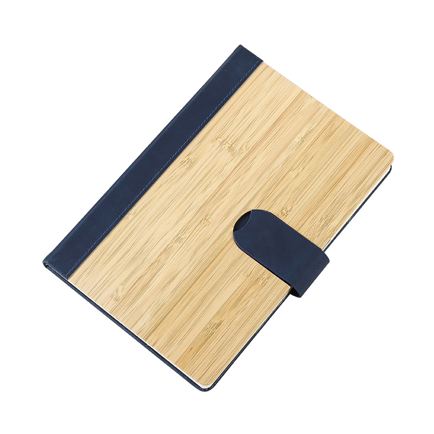 Bamboo Cover Magnetic Closure Notebook 6