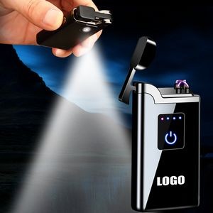 Electric Arc Lighter With LED Flashlight And USB Charging 16