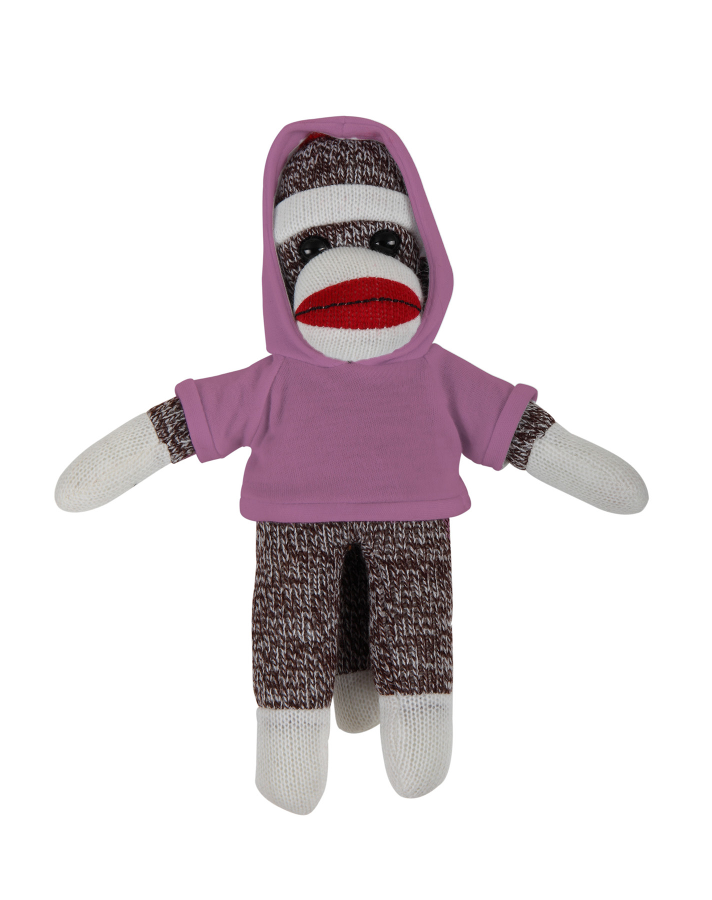 soft plush Original Sock Monkey with hoodie 4