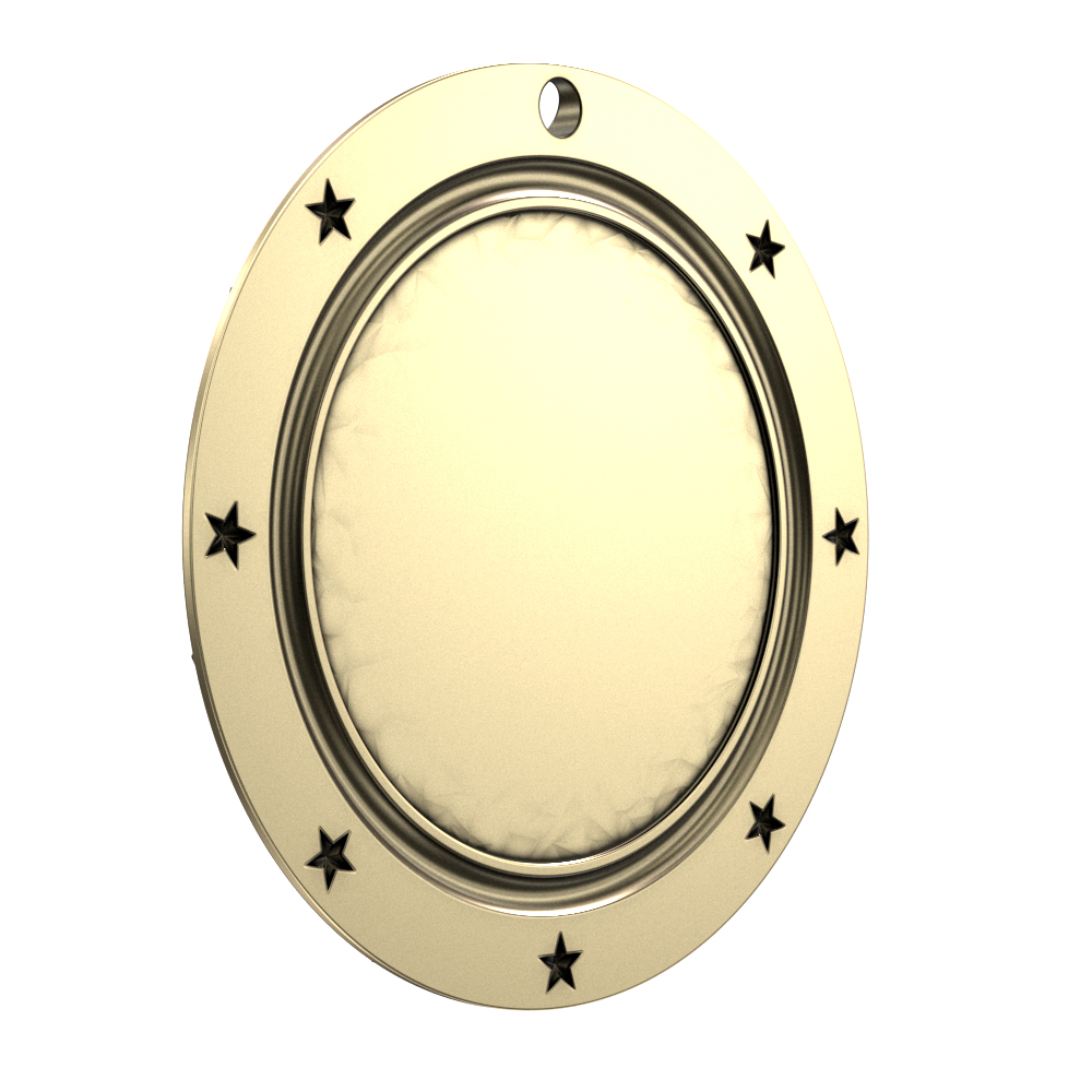 Basketball World Class Medallion (3") 6