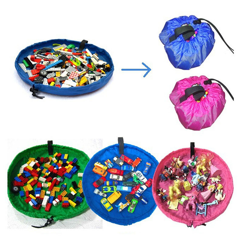 Children's game pads and toy storage bags 2