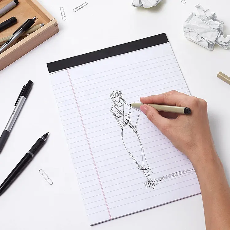 Lined Writing Note Pad (50-sheet) 1