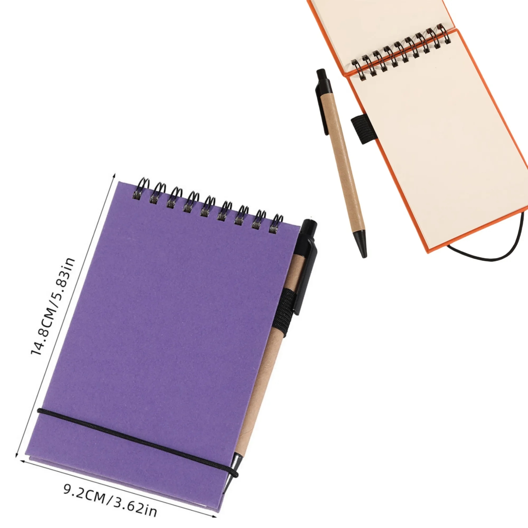A6 Spiral Notepad and Ballpoint Pen Set 8