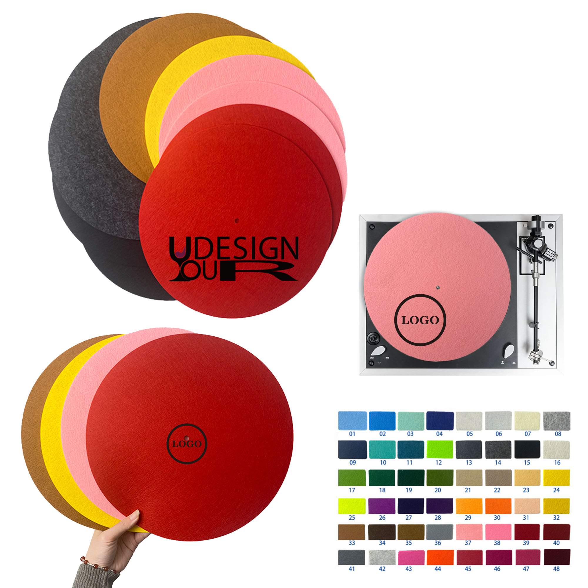 Special Felt Pad For Records 2