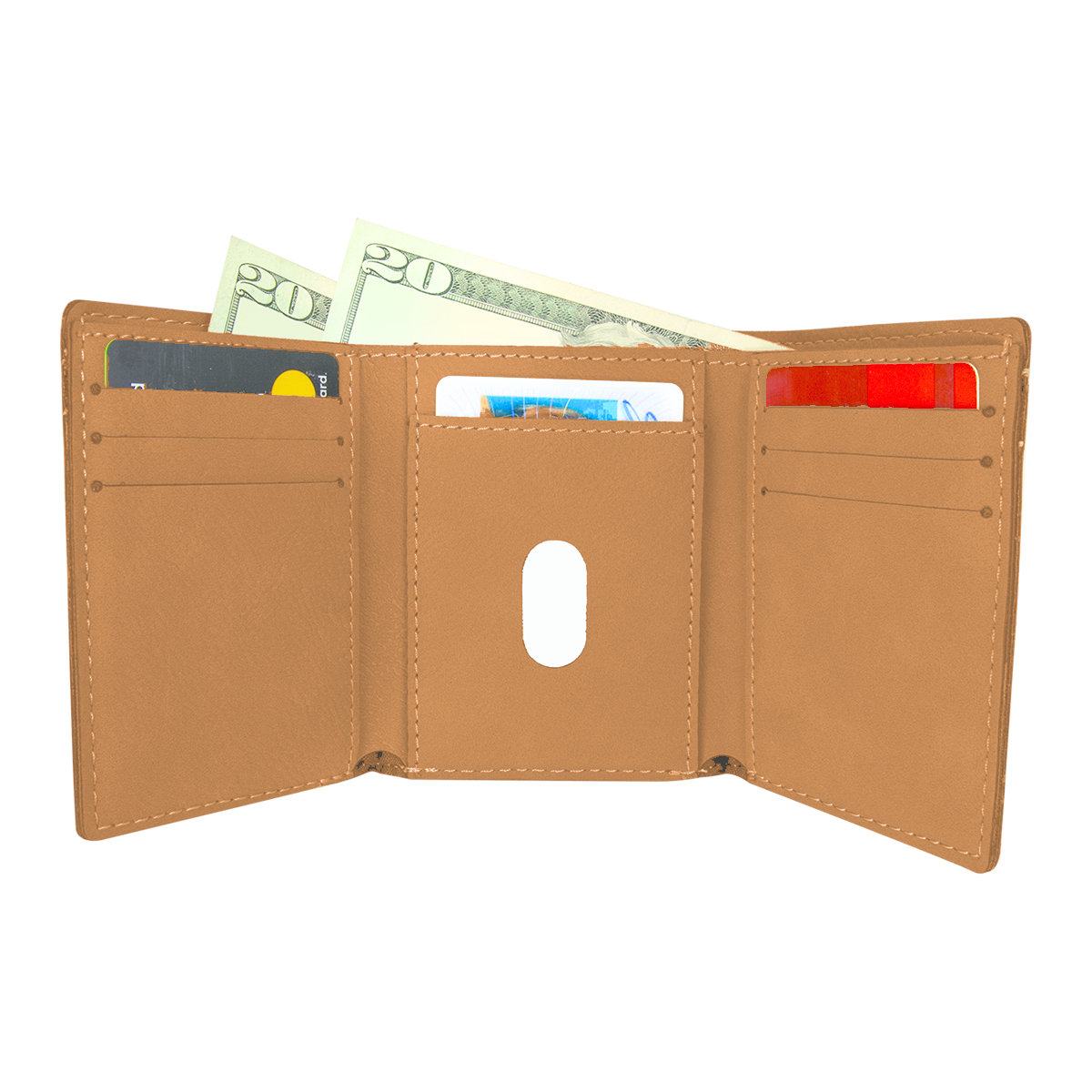 Rawhide Leatherette Trifold Wallet 2