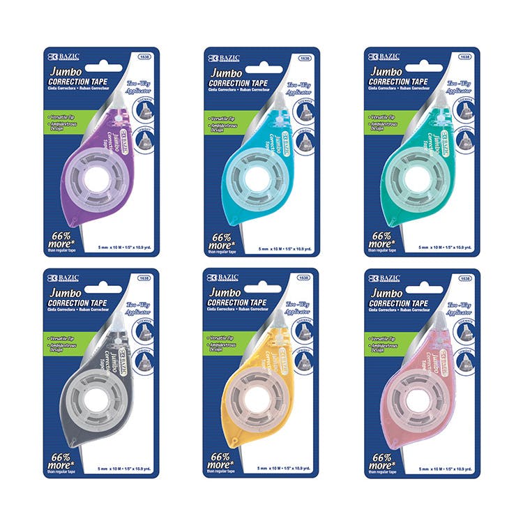 Jumbo Correction Tape - Two Way Design 1