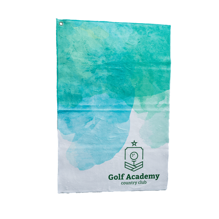 Microfiber Velour Caddy Towel with Cotton Terry Loops - 20" 8