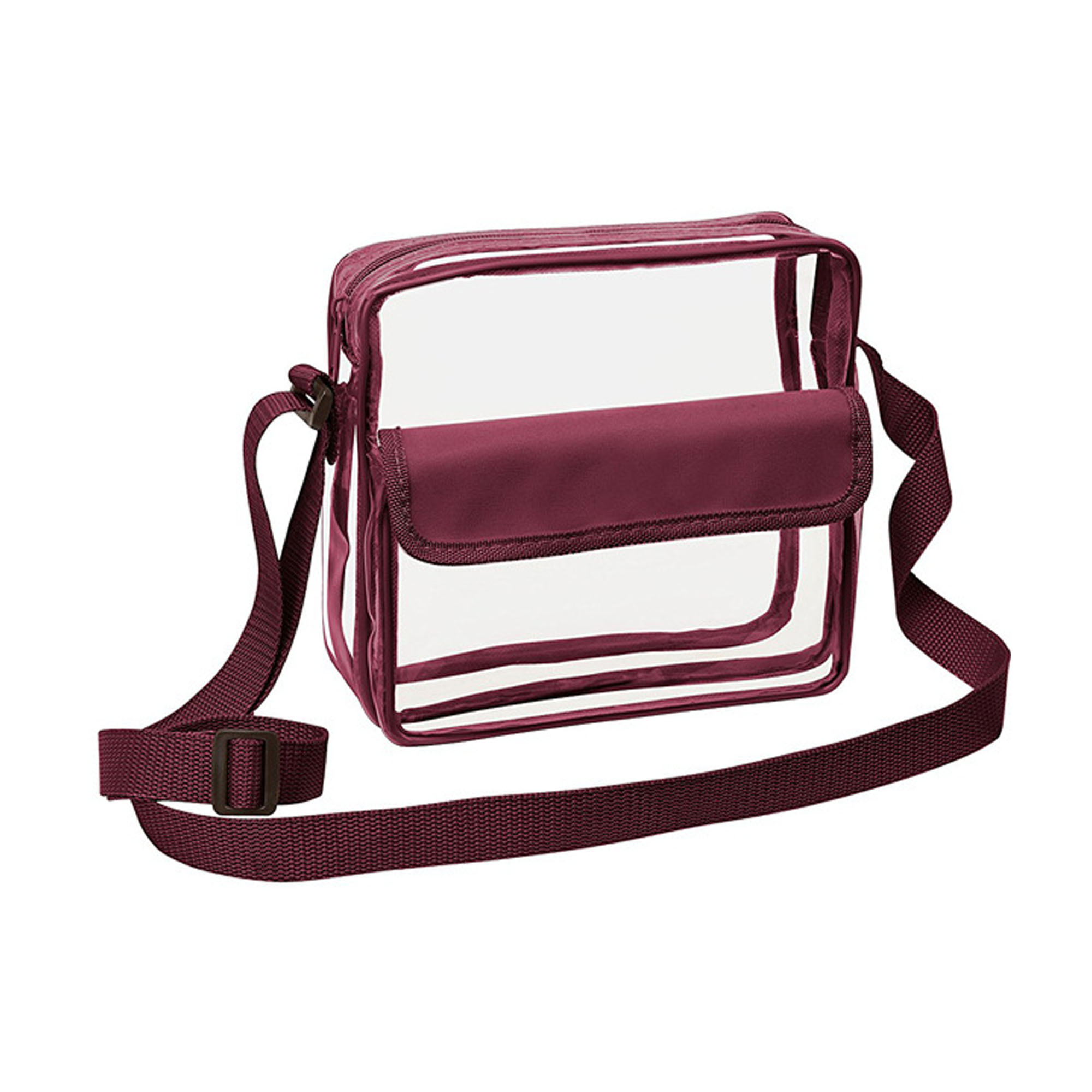 PVC Transparent Single-Shoulder Crossbody Bag 4