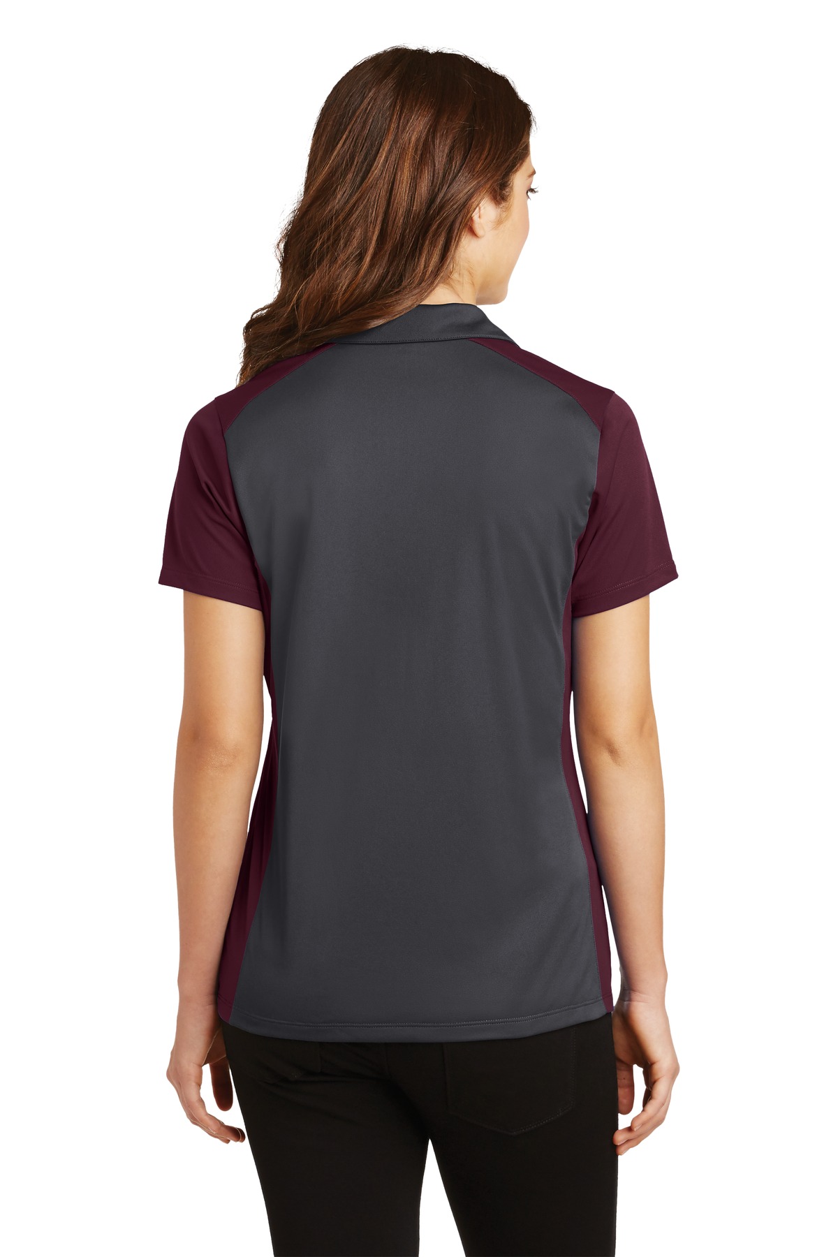 Sport-Tek Women's Colorblock Micropique Sport-Wick Polo. LST652 46