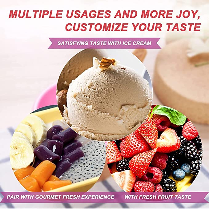 Ice Cream Bowls and Spoons for Summer/Holiday/Parties 4