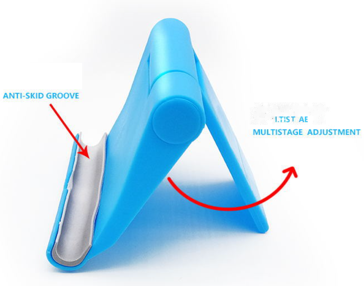 Paste-Type Mobile Folding Stand 1