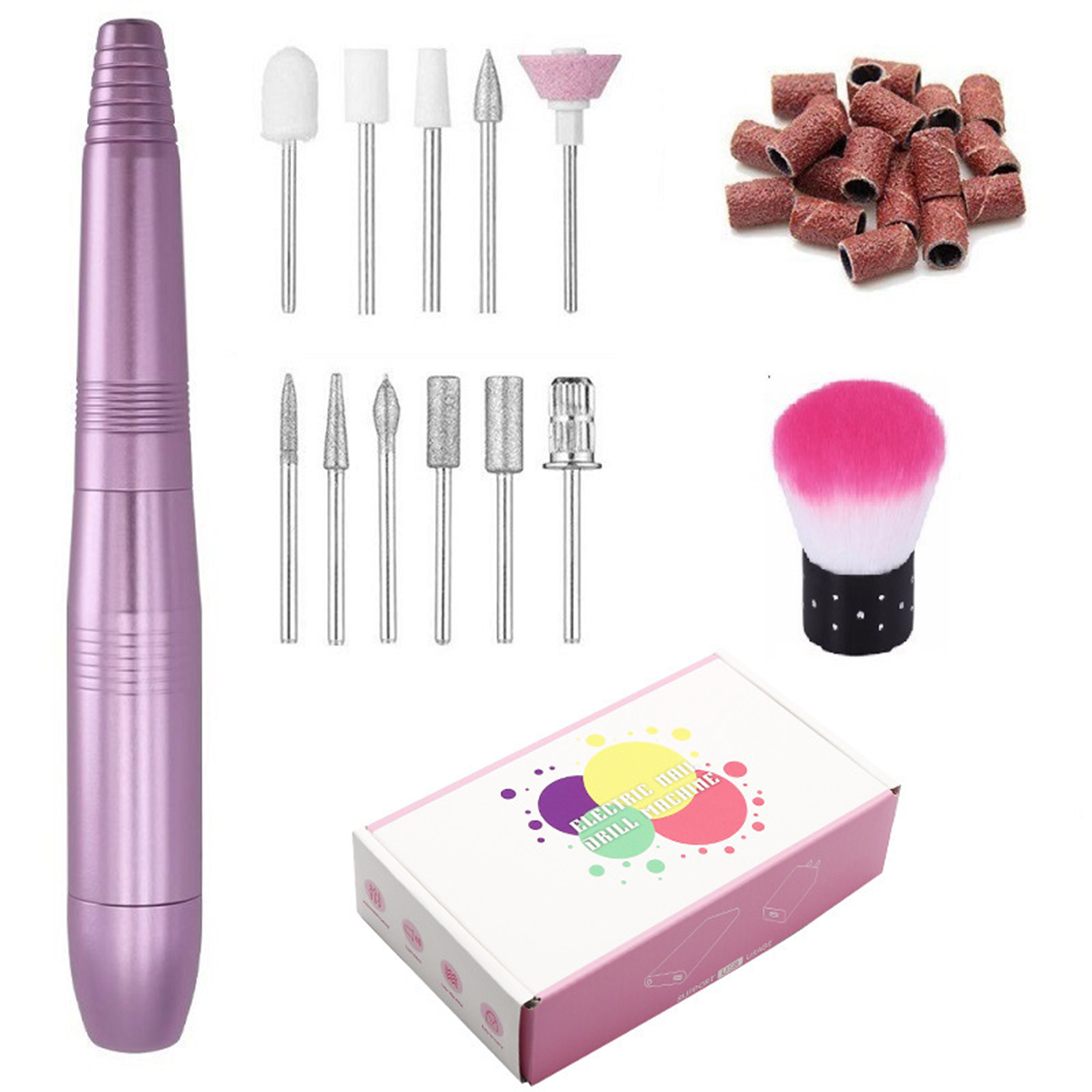 Portable Electric Nail Drill File Machine 3