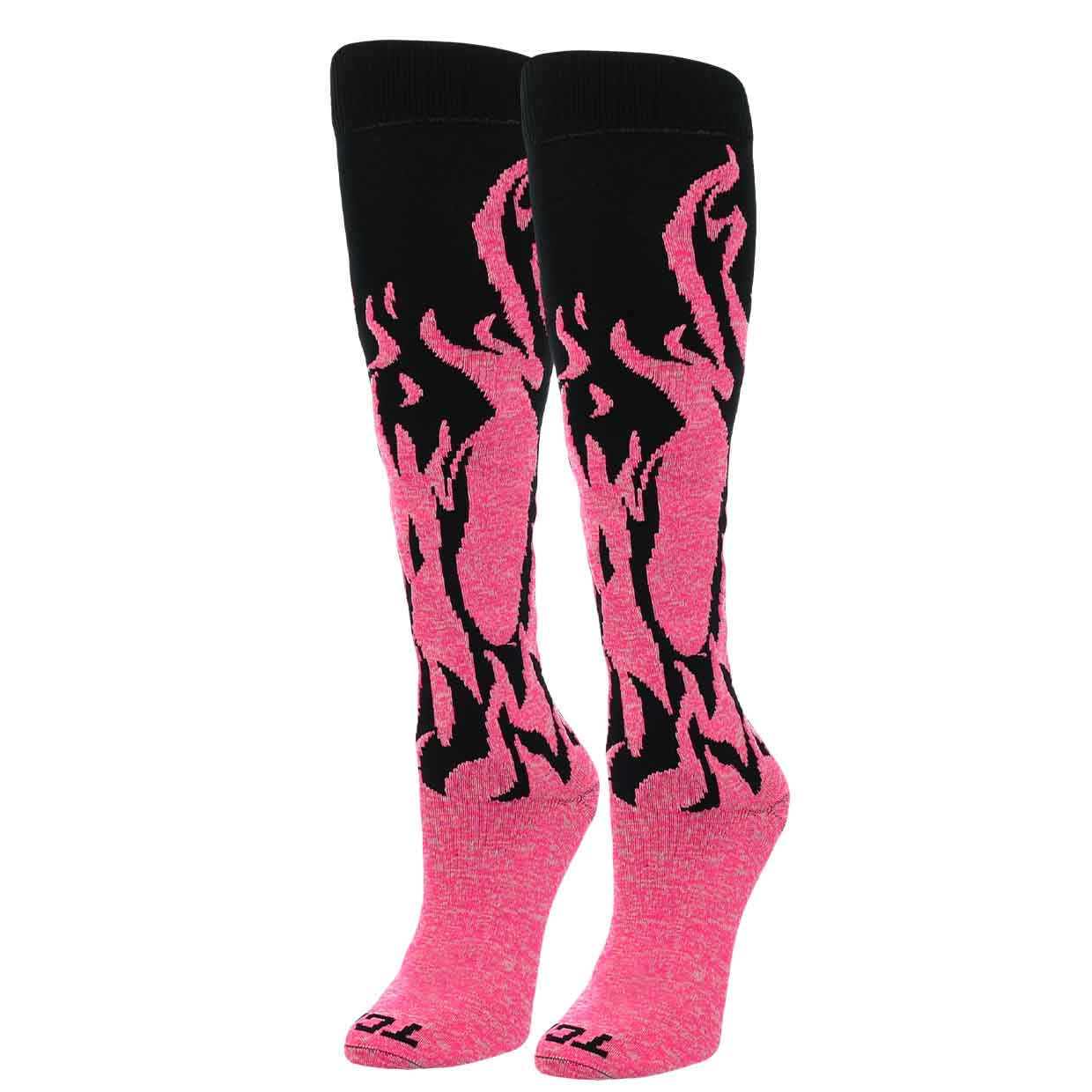 Krazisox Flames Over the Calf Socks 1