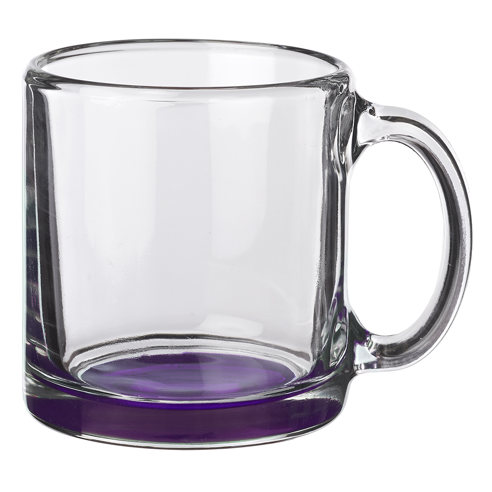 13 oz. Libbey Clear Glass Coffee Mugs 10