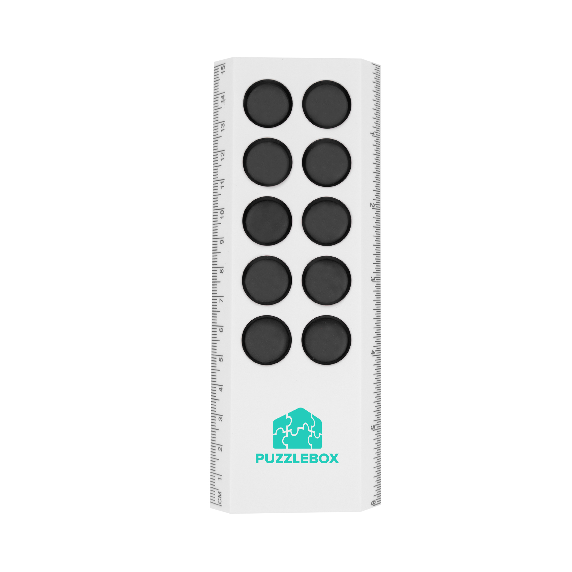 6" Push Pop Stress Reliever Ruler 3