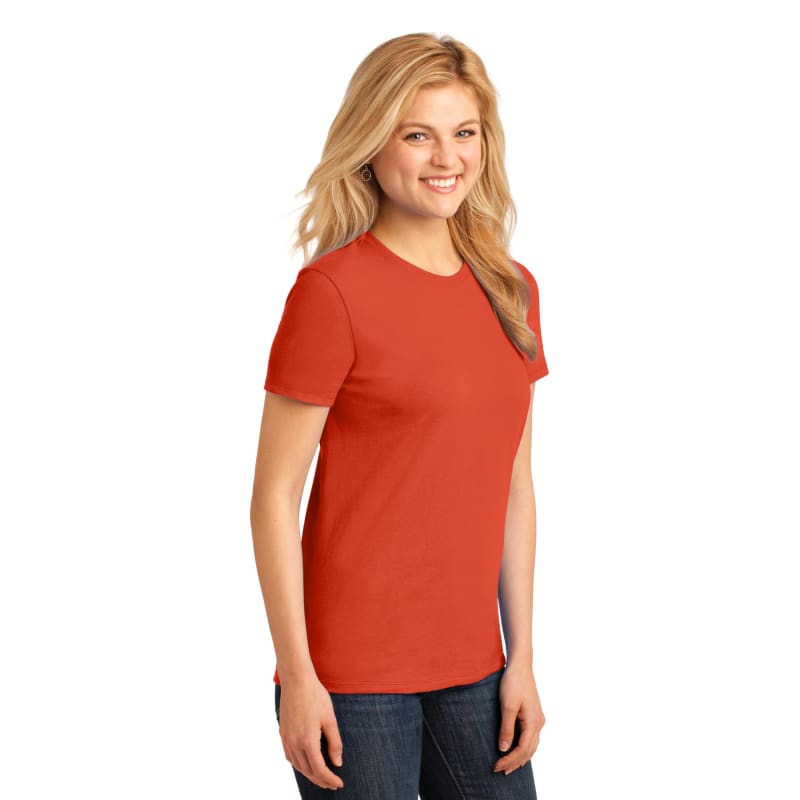 Port & Company Women's Core Cotton Tee. 93