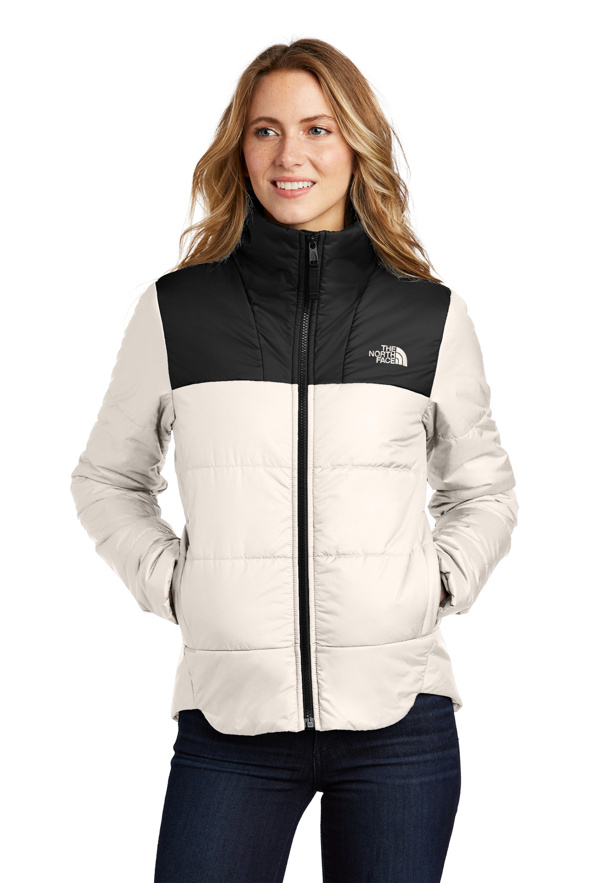 The North Face Women's Chest Logo Everyday Insulated Jacket NF0A7V6K 3