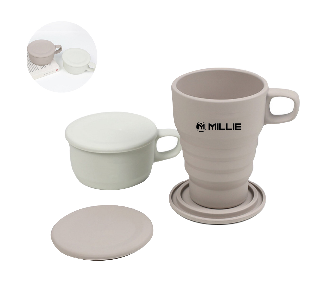 Silicone Folding Water Cup 1