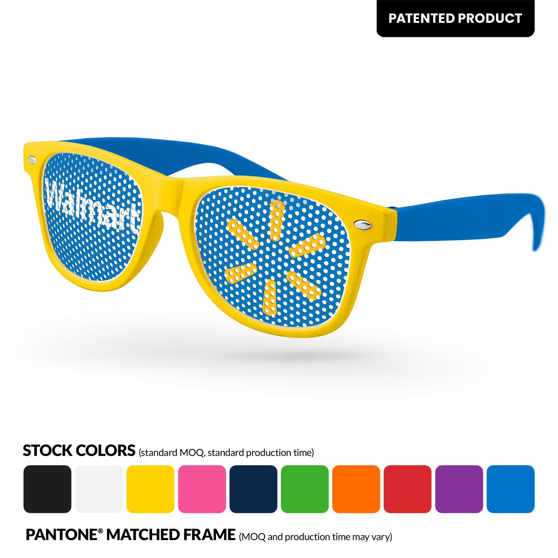 2-Tone Retro Pinhole Sunglasses 13