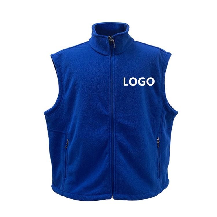 Custom Full Zip Polar Fleece Vest 3