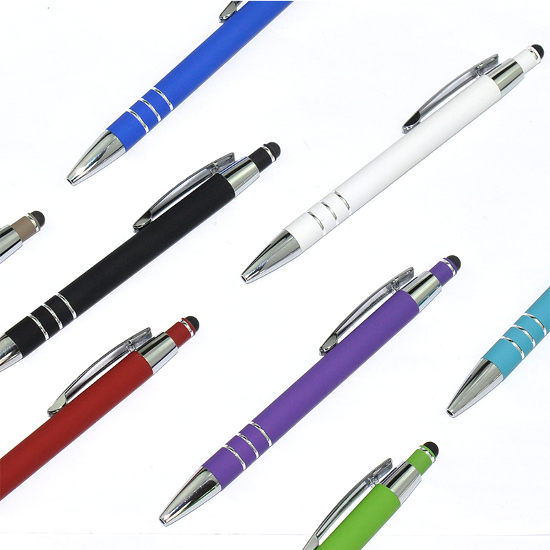 iWrite Twist Action Metallic Stylus Pen w/ Gripper 3
