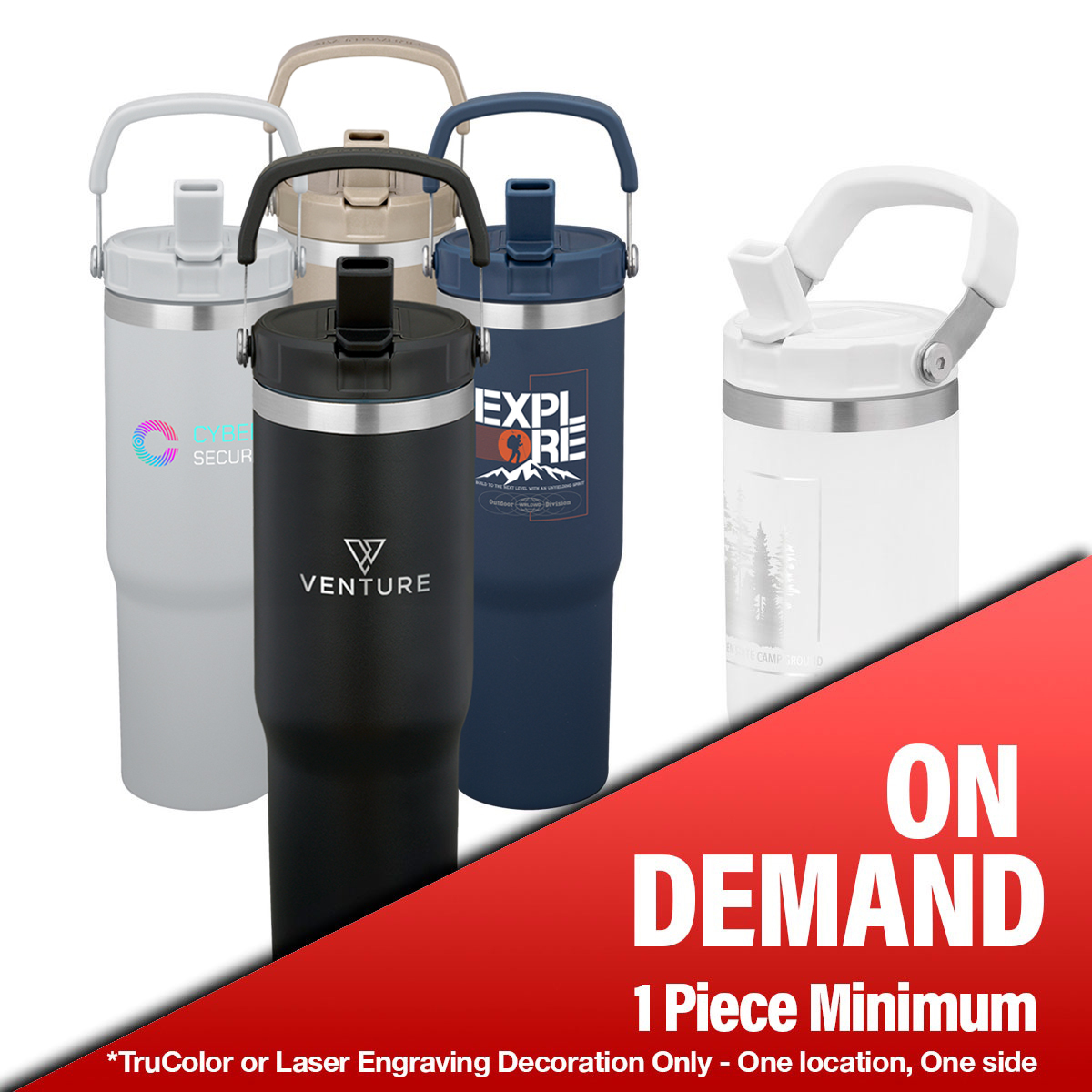 28oz Urban Peak® Pinnacle Flip Straw Tumbler 15