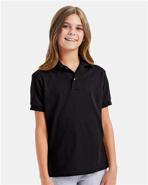 Youth EcoSmart® Jersey Polo - 054Y 56