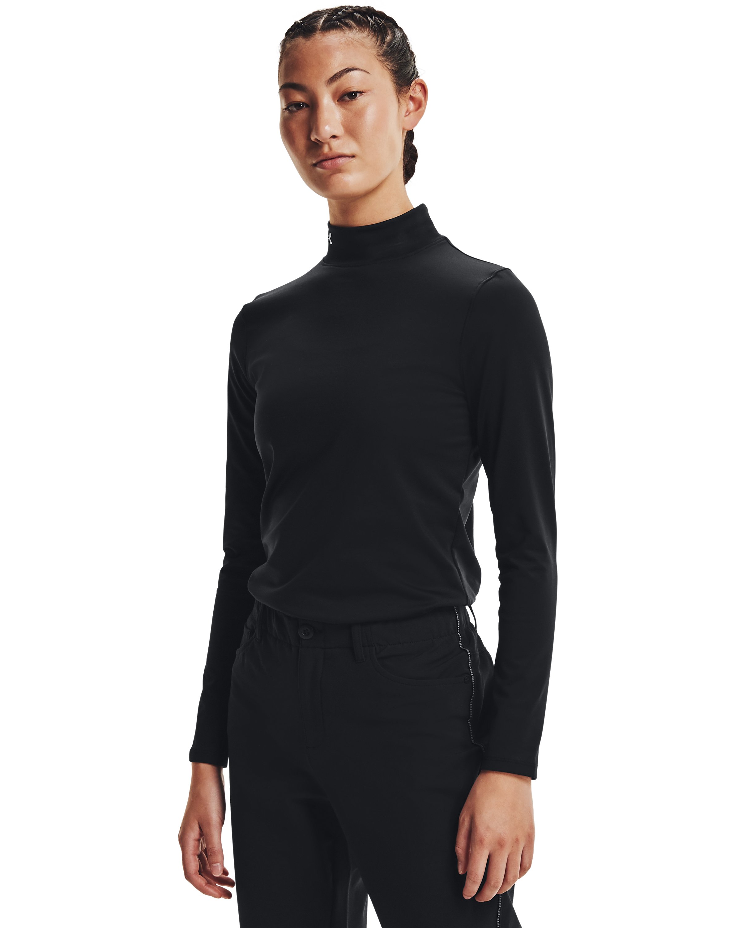 Women's ColdGear Infrared Storm Long Sleeve Golf Mock 2